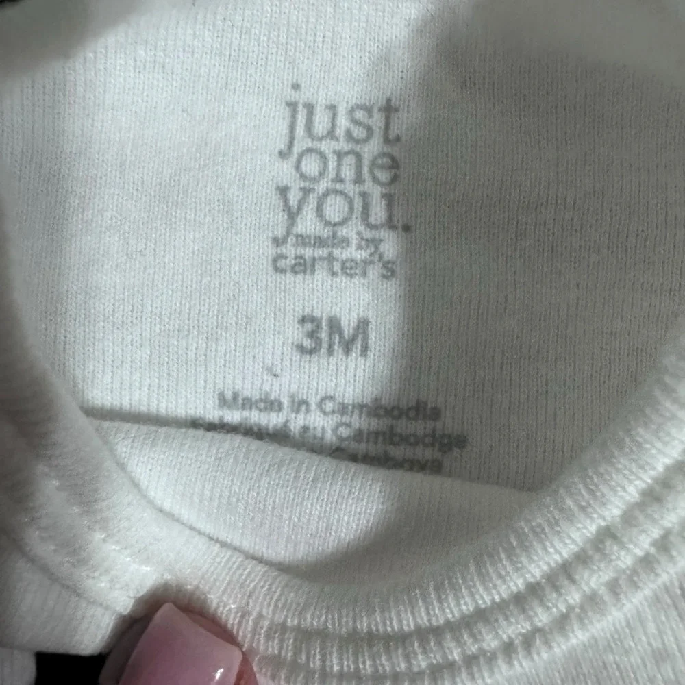 Carter's White 'Be You tiful' Long Sleeve Bodysuit